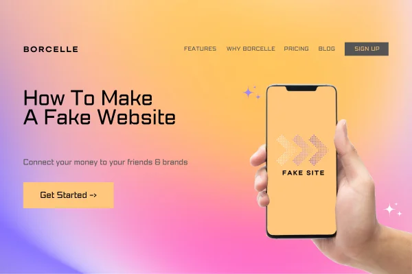 How to Make a Fake Website